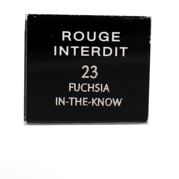 Givenchy Rouge Interdit Satin Lipstick for Women, 23 Fuchsia In The Know NIB - Picture 2 of 2